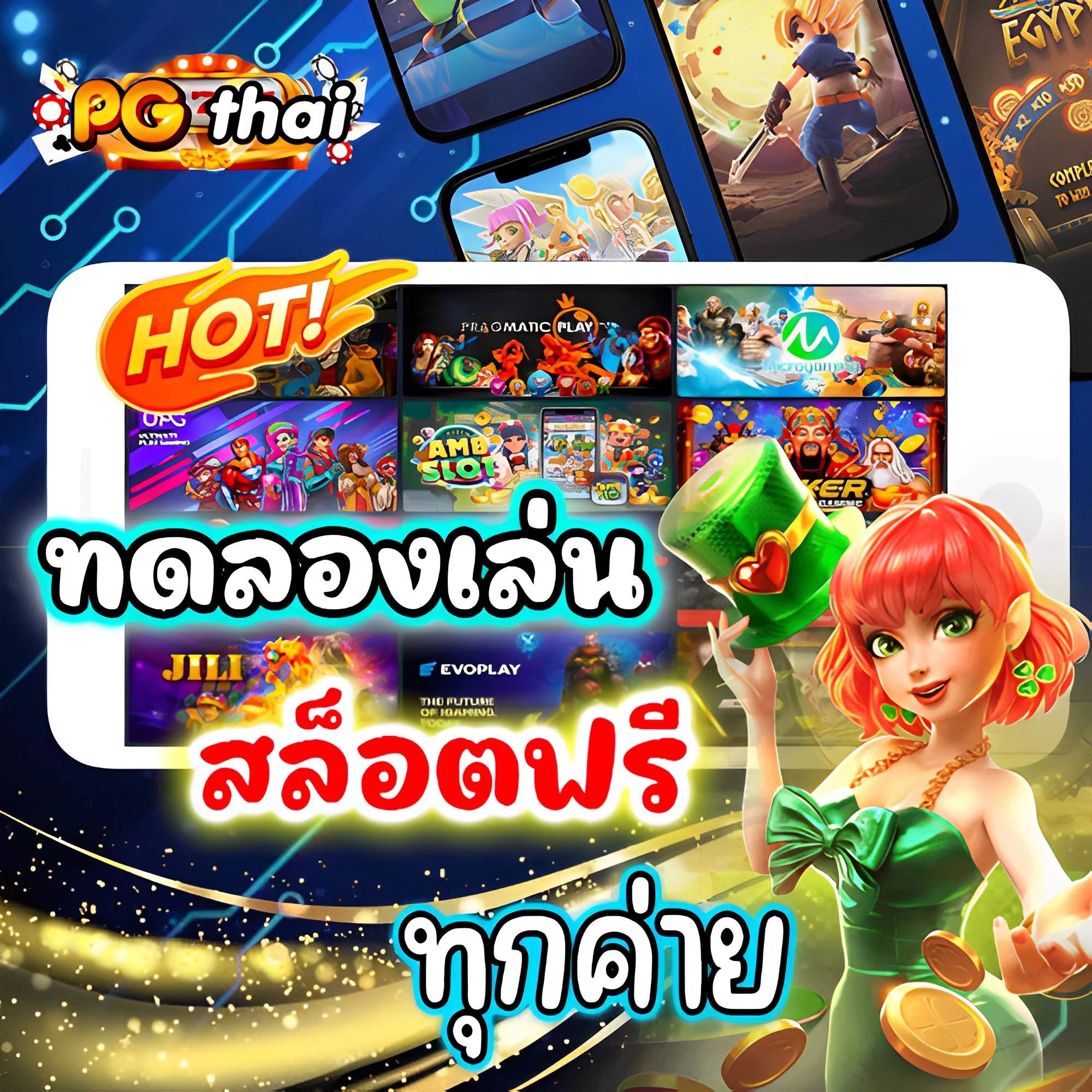 ทดลองเล่นพีจี คาสิโนดังรูปแบบใหม่ มาแรงในไทย 2024