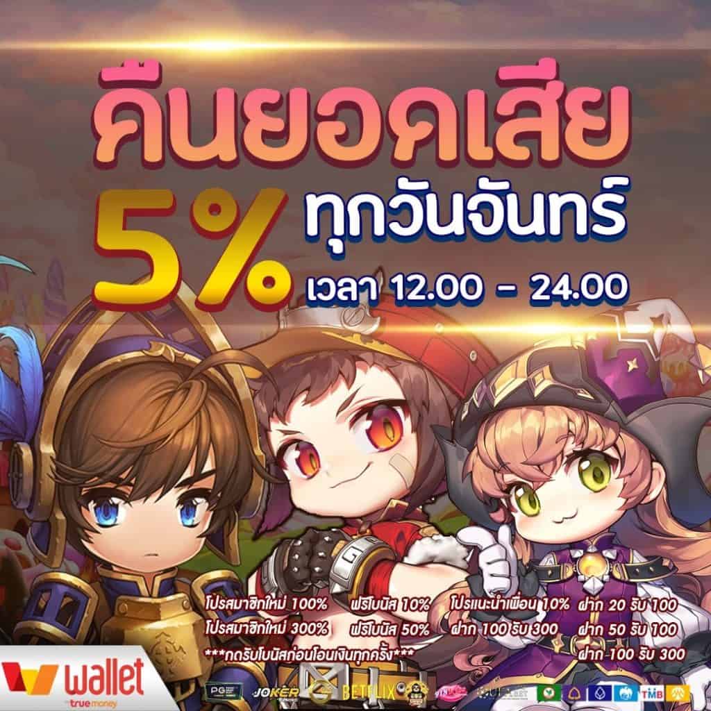 เว็บสล็อตฝาก20รับ100 วอเลท โปรโมชั่นล่าสุดปี 2024 เว็บตรงมั่นคง